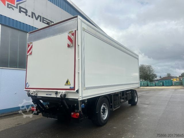 Box trailer  Walther Iso Kofferanhänger durchladbar LBW 2to