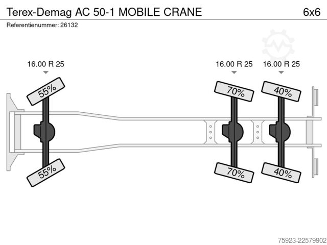 Kranwagen Terex-Demag AC 50-1 MOBILE CRANE