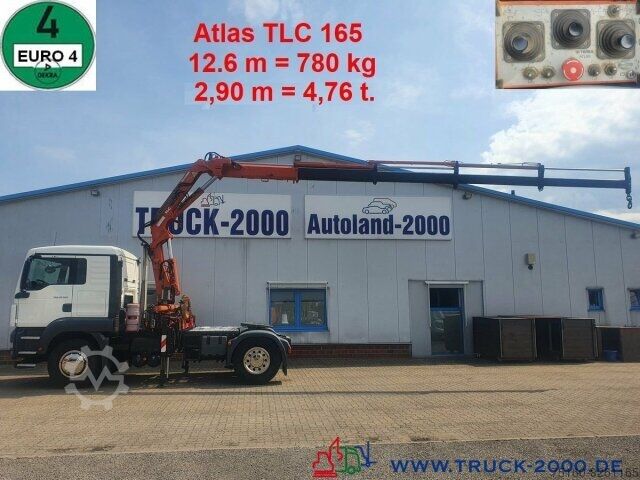 Standard SZM MAN TGS 18.360 Atlas Kran TLC 165.2E 12.6 m = 780 kg