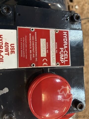 Diaphragm pump Wanner Engineering G10