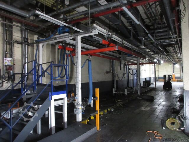 Kranhimmel Kran Hallenkran Kranbahn Demag Portalkran KBK2 + Saugheber 2x50KG Vacuumpumpe 2x 50KG  + Stahlbau 18,2x3m