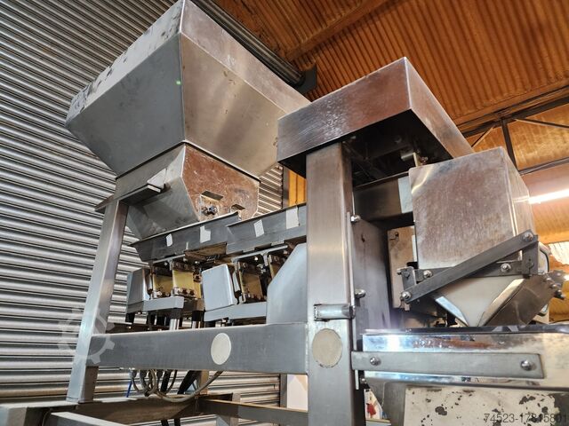 Weighing & filling machine Ward Bekker Systems Linear Weigher LZ142