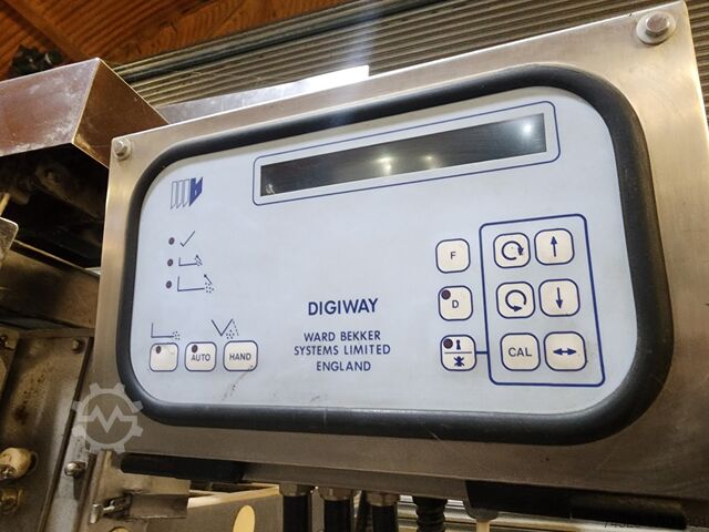 Weighing & filling machine Ward Bekker Systems Linear Weigher LZ142