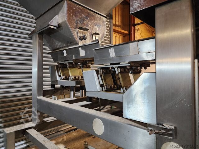 Weighing & filling machine Ward Bekker Systems Linear Weigher LZ142