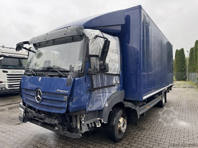 Atego 818 L || Unfall || Koffer m. LBW Mercedes-Benz Atego 818 L || Unfall || Koffer m. LBW