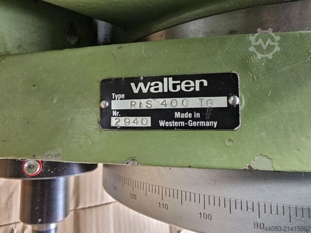Rotary Table - Tilting WALTER RtS 400 TG