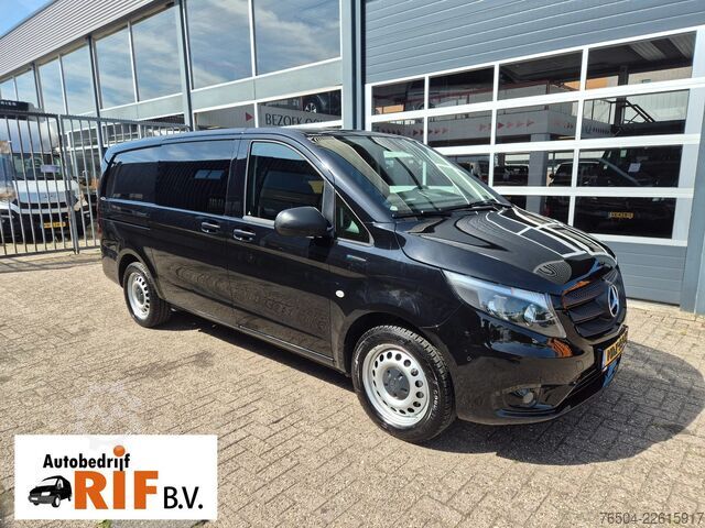 Lieferwagen Doppelkabine Mercedes-Benz eVito L2 DC 5 Pers/ Airco/ Camera/ 2X schuifdeur