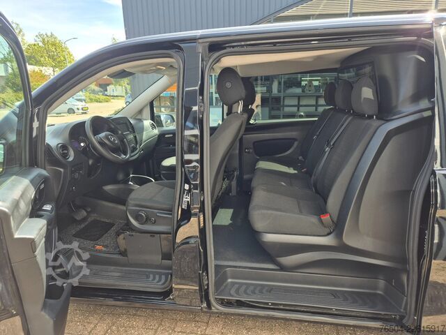 Lieferwagen Doppelkabine Mercedes-Benz eVito L2 DC 5 Pers/ Airco/ Camera/ 2X schuifdeur