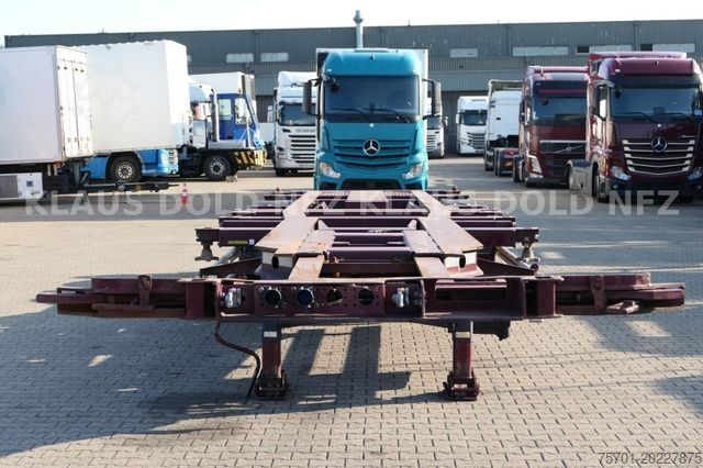 Swap body semitrailer KRONE SD Wechselfahrgestell BDF Multi Chassis
