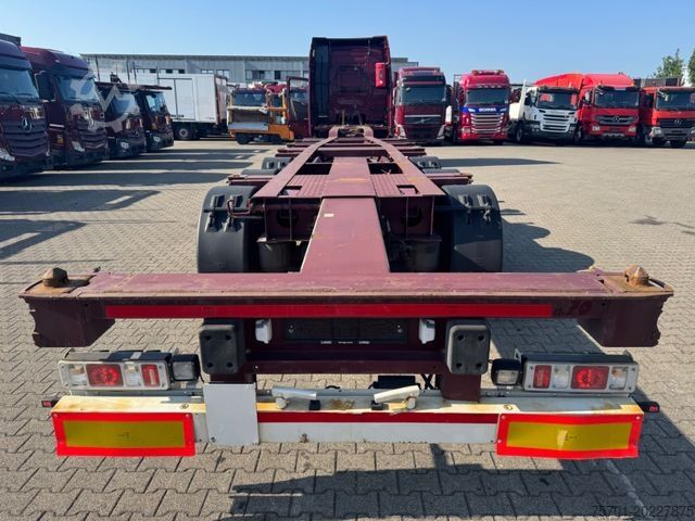 Swap body semitrailer KRONE SD Wechselfahrgestell BDF Multi Chassis