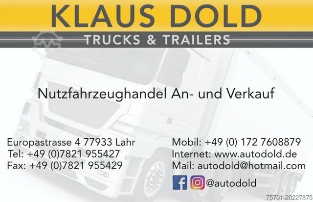 Swap body semitrailer KRONE SD Wechselfahrgestell BDF Multi Chassis