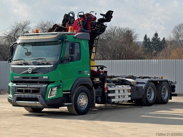 Roll-off tipper truck VOLVO FMX 460 * Abrollkipper +PK EPSILON Q150279 * 6x4