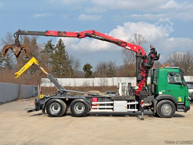Roll-off tipper truck VOLVO FMX 460 * Abrollkipper +PK EPSILON Q150279 * 6x4