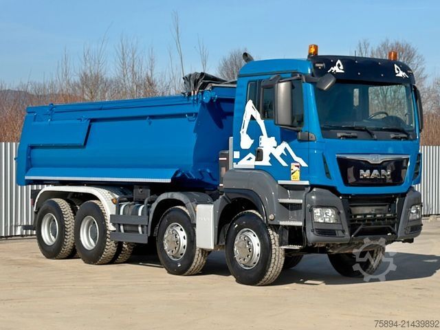 Tipper truck MAN TGS 35.480 KIPPER * 8x4 * TOPZUSTAND