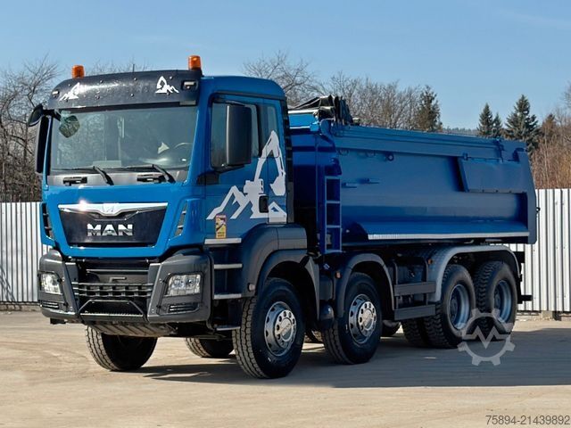 Tipper truck MAN TGS 35.480 KIPPER * 8x4 * TOPZUSTAND