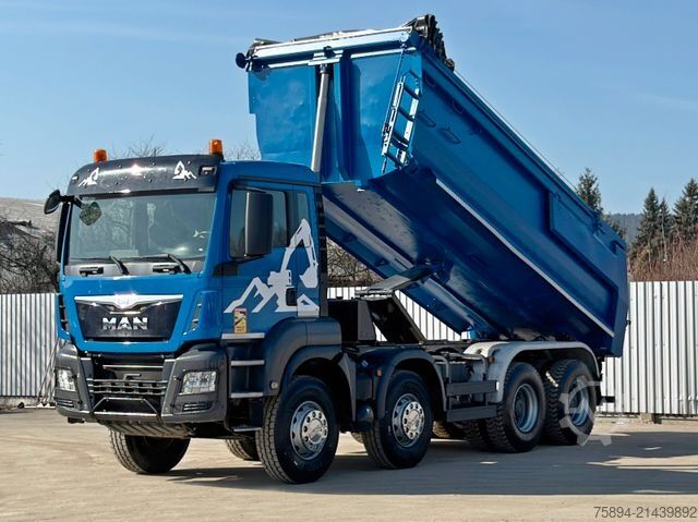 Tipper truck MAN TGS 35.480 KIPPER * 8x4 * TOPZUSTAND