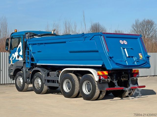 Tipper truck MAN TGS 35.480 KIPPER * 8x4 * TOPZUSTAND