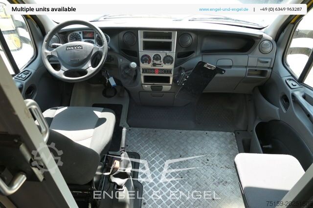 Transporter mit Koffer iveco Daily 35 S11 C30C AUTOMATIK KAMERA MAXI Regale LUFT DURCHGANG