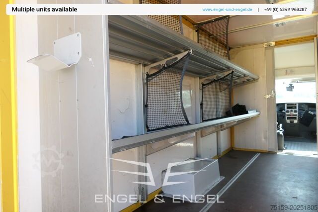 Transporter mit Koffer iveco Daily 35 S11 C30C AUTOMATIK KAMERA MAXI Regale LUFT DURCHGANG