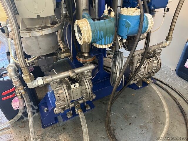 Polyurethane processing machine OMS IMPACT 100