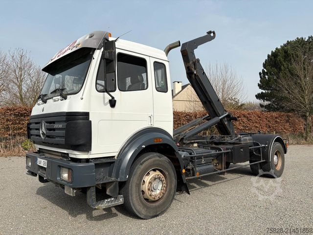Roll-off tipper truck MERCEDES-BENZ SK 2038 ( 1838 ) BLATT- BLATT / Retarder