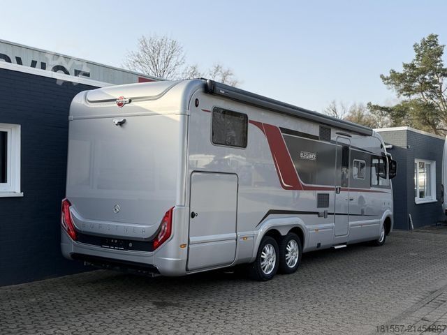 Integrated camper BÜRSTNER Elegance I 910 G 700 W Solar, 7000km, Hubstützen