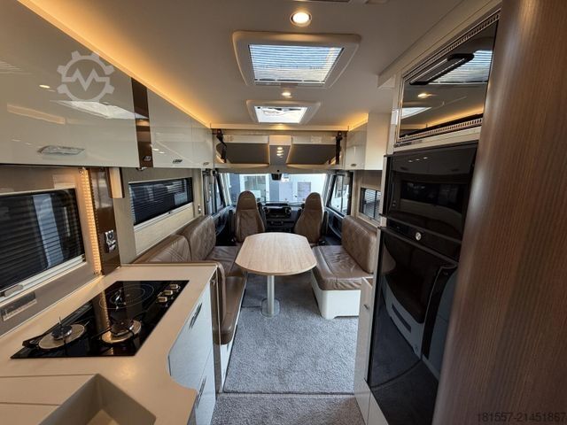 Integrated camper BÜRSTNER Elegance I 910 G 700 W Solar, 7000km, Hubstützen