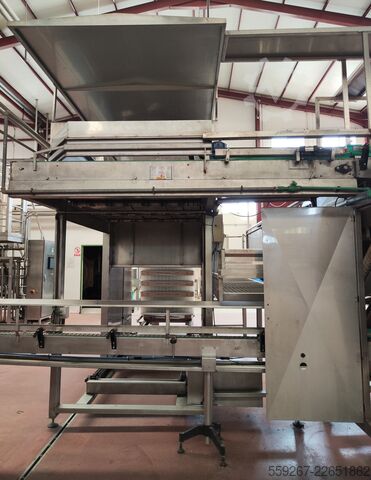 AUTOMATIC EMPTY CONTAINER DEPALLETIZER  