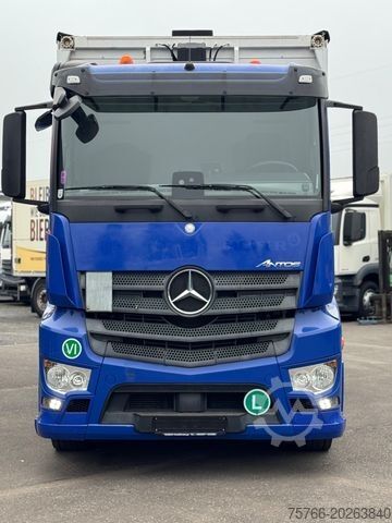 LKW mit Getränkeaufbau MERCEDES-BENZ ANTOS 1836 L / LBW / WINGLINER