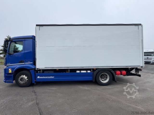 LKW mit Getränkeaufbau MERCEDES-BENZ ANTOS 1836 L / LBW / WINGLINER