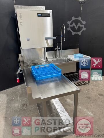 Hood-type dishwasher Winterhalter Typ PT-L Energy Plus.