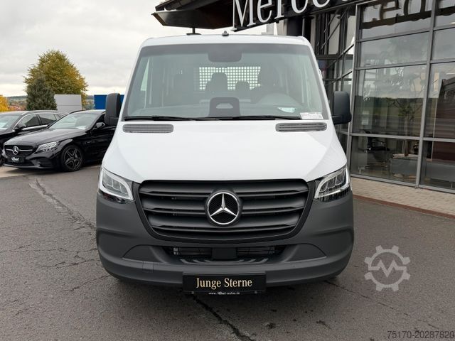 Curtain sider van MERCEDES-BENZ Sprinter 319 CDI 3665 DoKa AHK Klima LED