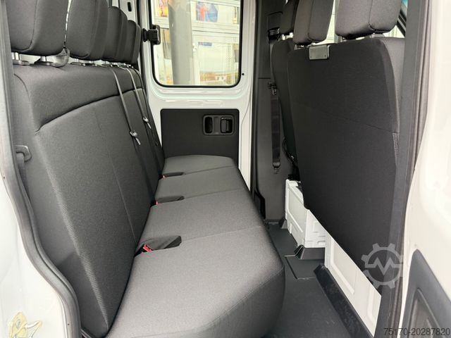 Curtain sider van MERCEDES-BENZ Sprinter 319 CDI 3665 DoKa AHK Klima LED
