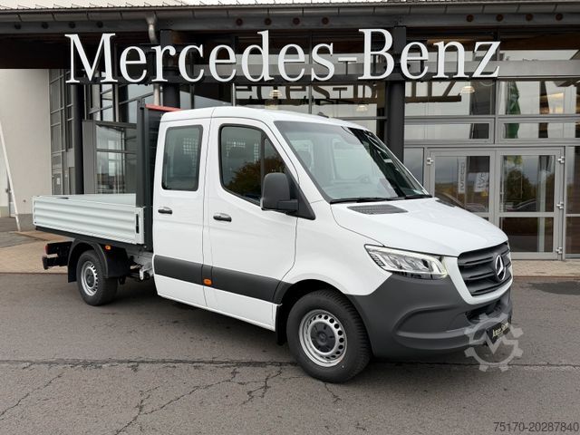 Curtain sider van MERCEDES-BENZ Sprinter 317 CDI 3665 9G DoKa AHK Klima Kamera