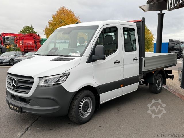Curtain sider van MERCEDES-BENZ Sprinter 317 CDI 3665 9G DoKa AHK Klima Kamera