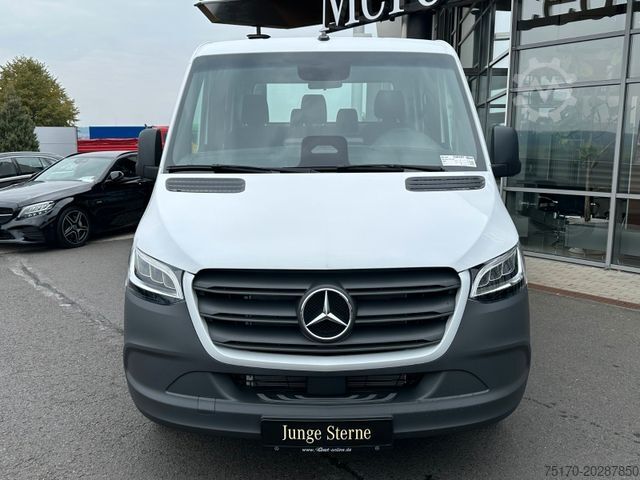 Curtain sider van MERCEDES-BENZ Sprinter 317 CDI 3665 9G DoKa AHK Klima