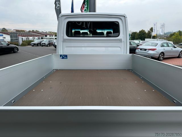 Curtain sider van MERCEDES-BENZ Sprinter 317 CDI 3665 9G DoKa AHK Klima