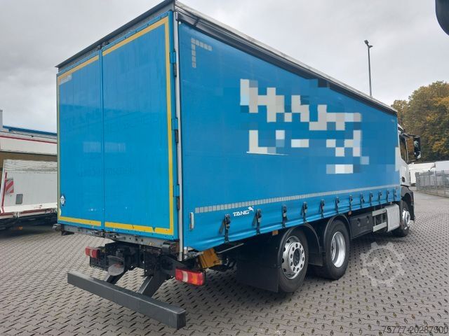 Flatbed truck with tarp MERCEDES-BENZ 2543 Antos- Edscha- Portal- TOP
