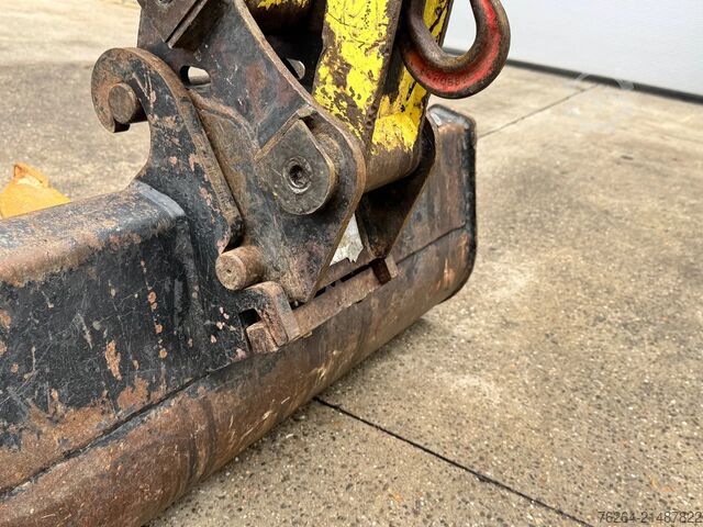 Minibagger Yanmar B25V snelwissel + 2 bakken