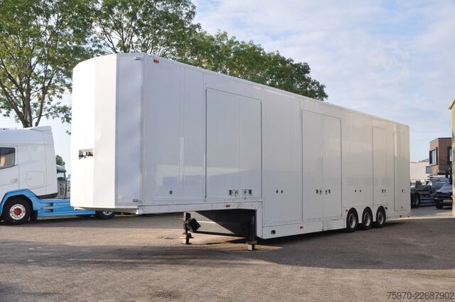 Car carrier van Kässbohrer SP 9-16 CVT CAR CARRIER / 3x BPW / LIER