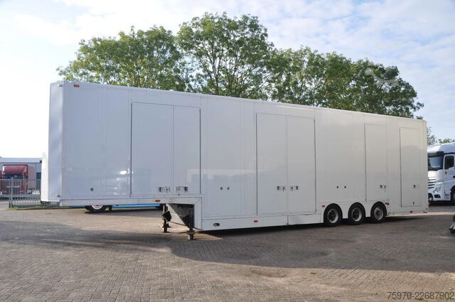 Car carrier van Kässbohrer SP 9-16 CVT CAR CARRIER / 3x BPW / LIER