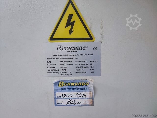 Flachschleifmaschine Bernardo FSM 3060 AHD