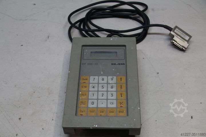 Control device Siemens OP 393-III 6ES5393-OUA 15