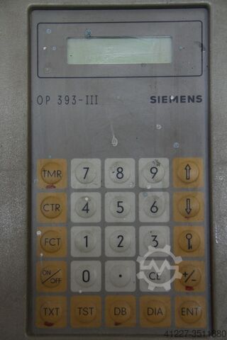 Control device Siemens OP 393-III 6ES5393-OUA 15