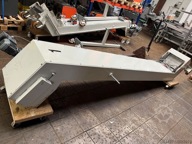 Conveyor belt with steel hinges HSD Fördertechnik SF 220