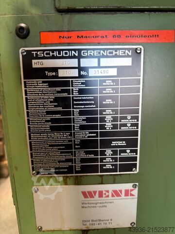 Cylindrical grinder TSCHUDIN - HTG 310 Tschudin HTG 310