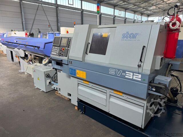 Langdrehautomat STAR Micronics SV-32
