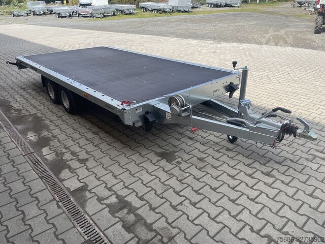 Autotransporter Anhänger Martz 406cm x 211cm 2,7T + Rampen + Seilwinde