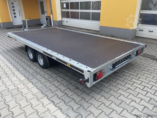 Autotransporter Anhänger Martz 406cm x 211cm 2,7T + Rampen + Seilwinde