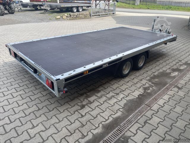Autotransporter Anhänger Martz 406cm x 211cm 2,7T + Rampen + Seilwinde